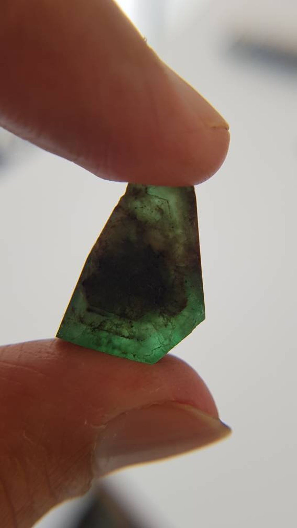 25cts Emerald Rough emeraldtumble d unpolished raw emerald Etsy