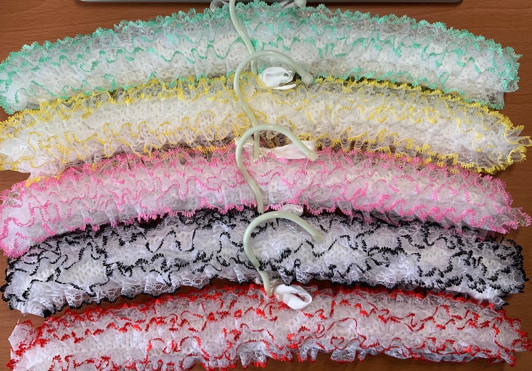 Hand Knitted Padded Lace Adult Coathangers Etsy Australia