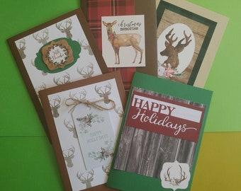 Christmas Cards- Antler Bundle