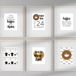 Brew-tiful Quote Coffee Bar Sign Coffee Bar Decor Coffee - Etsy