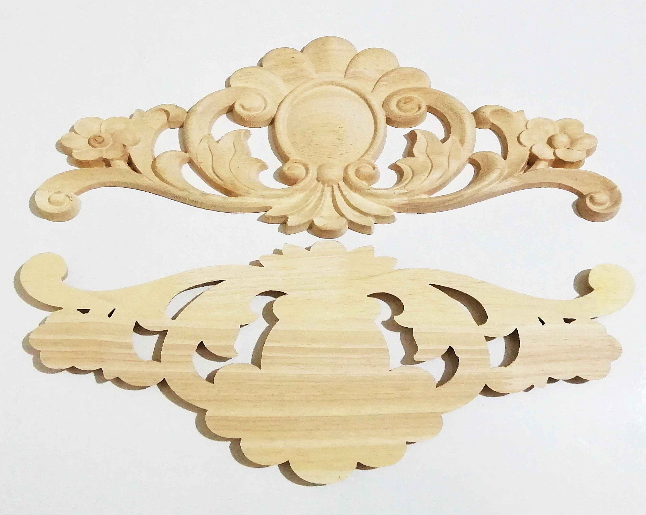 1 pcShabby Chic Wood Embellishments Ornate Furniture Apliques Etsy