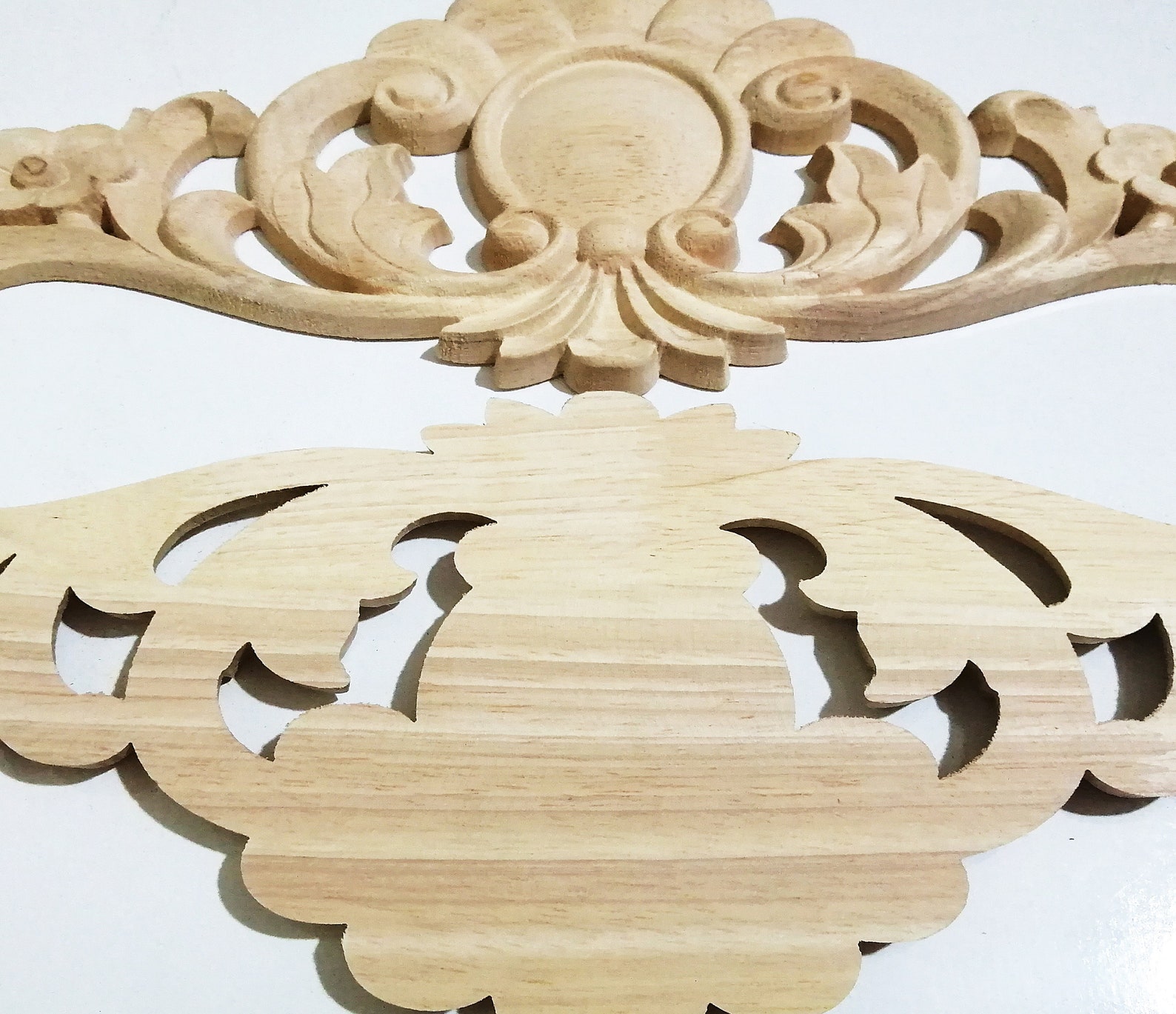 1 pcShabby Chic Wood Embellishments Ornate Furniture Apliques Etsy