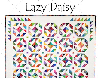 Lazy Daisy quilt pattern (paper copy)