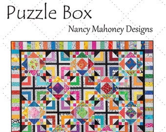 Puzzle Box quilt pattern (PDF digital download)