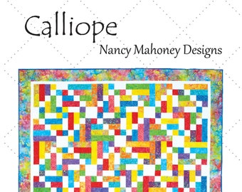 Calliope-quiltpatroon (digitale download als pdf)