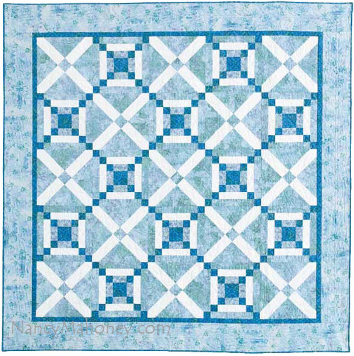 Glacial Paths Quilt Pattern paper Copy Etsy