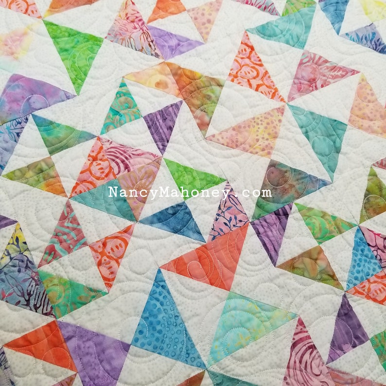 Cotton Candy Quilt Pattern PDF Digital Download Etsy