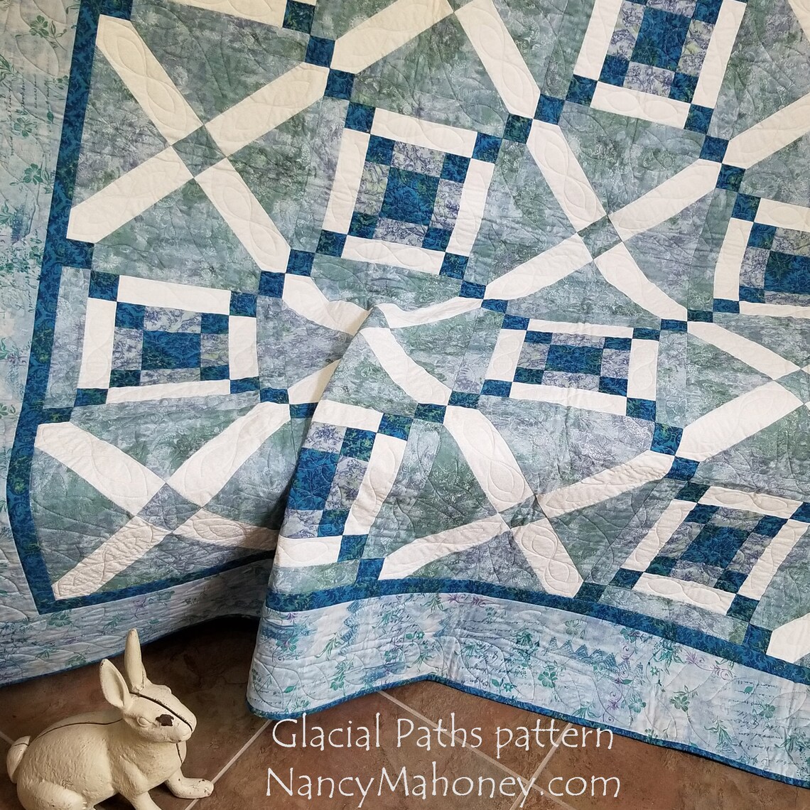 Glacial Paths Quilt Pattern PDF Digital Download Etsy