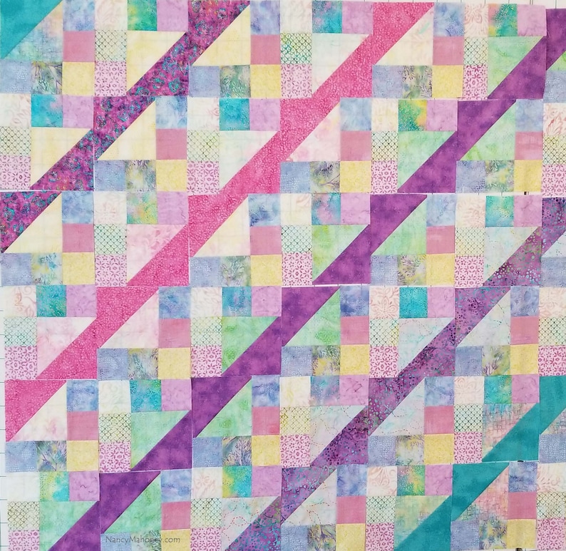 Holiday Blues Quilt Pattern PDF Digital Download Etsy