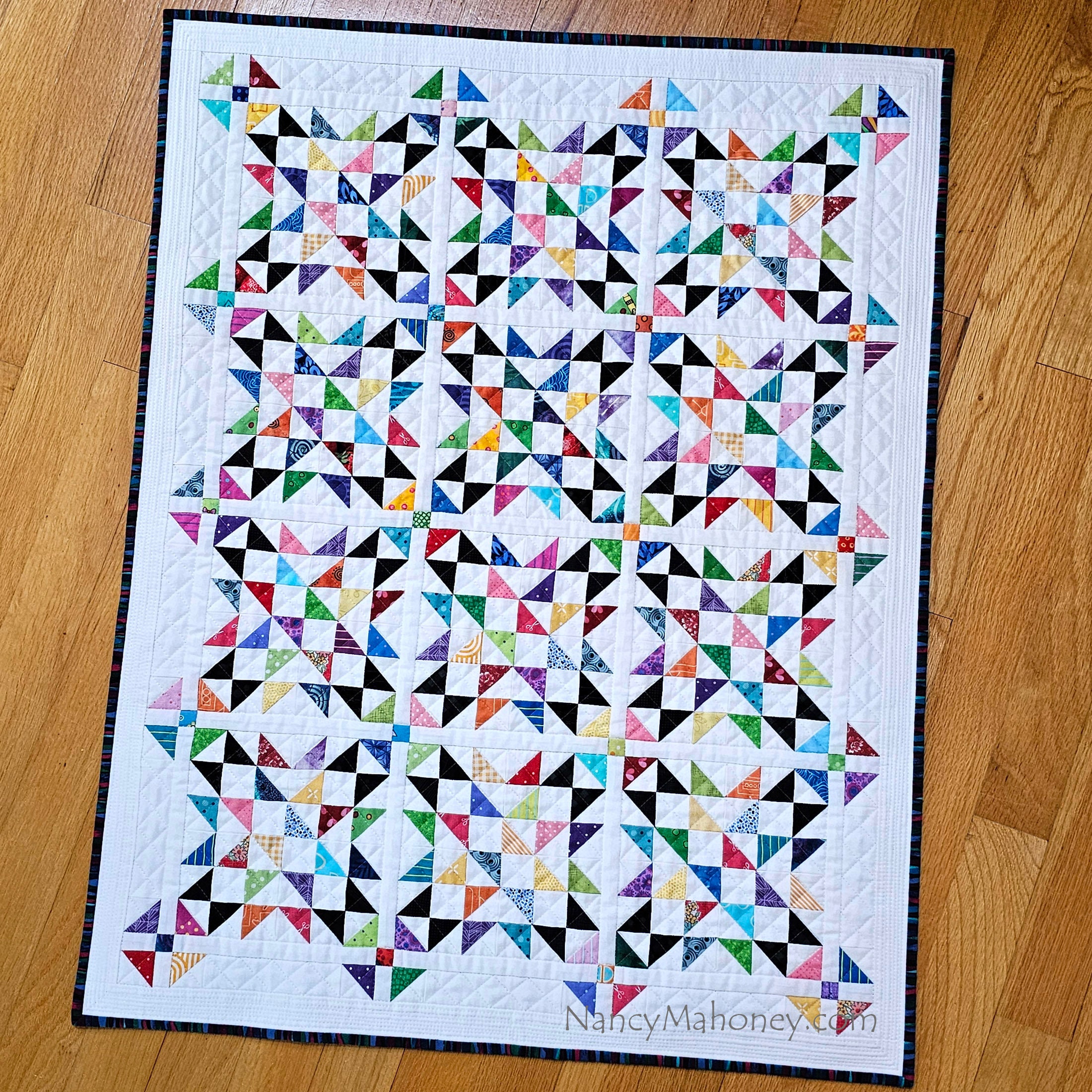 Triangle Stars Quilt Pattern PDF Digital Download - Etsy