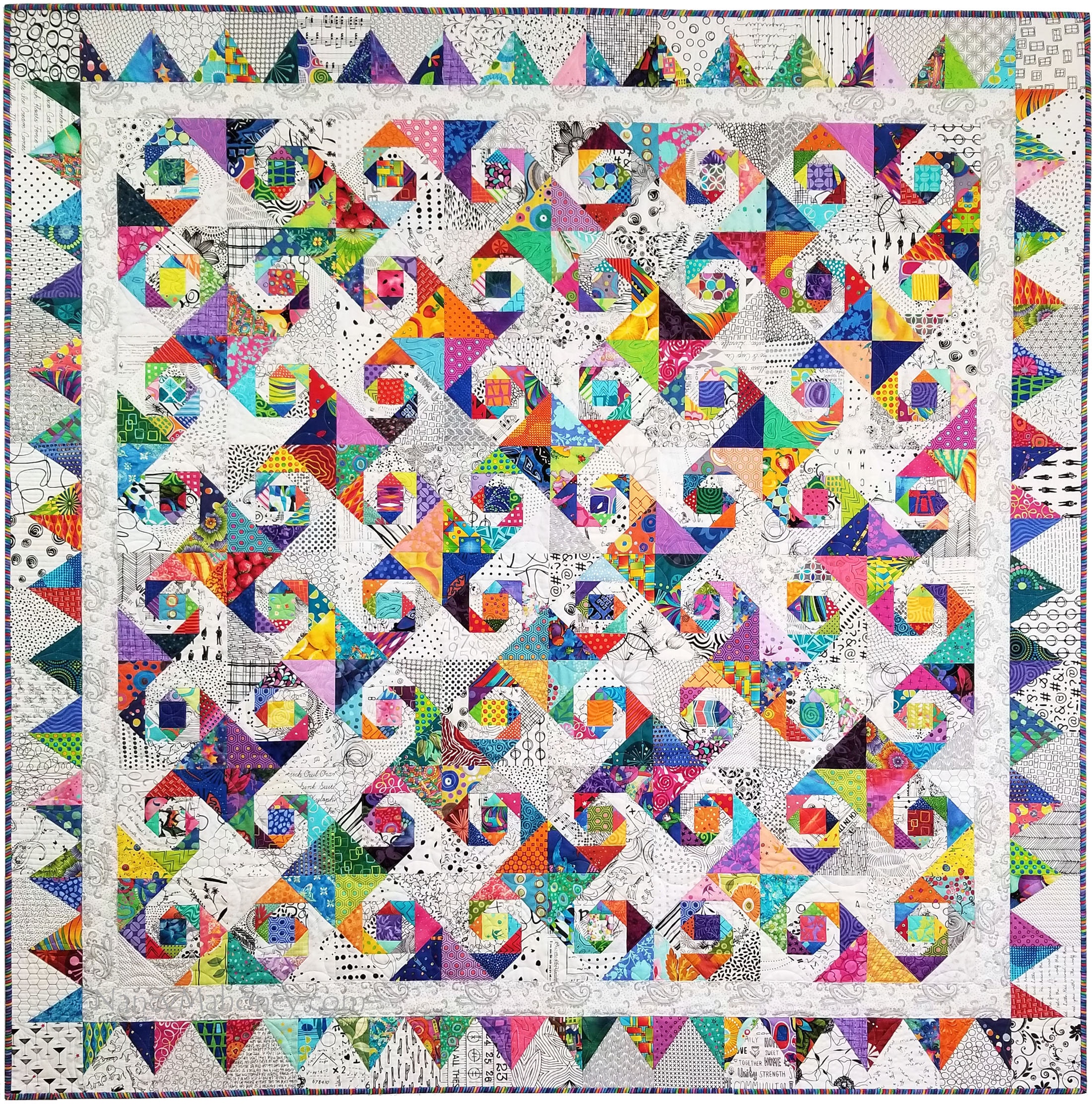 Twist & Shout Quilt Pattern paper Copy Etsy