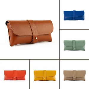 Custodia per occhiali da sole in pelle per donna e uomo, custodia per occhiali personalizzata, custodia in pelle per occhiali, custodia protettiva per occhiali, regalo