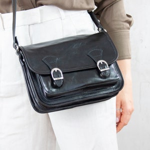 leather crossbody bag for women, leather shoulder bag, vintage handbag, vintage purse, saddle bag, gift hor her, handmade gift, gift women