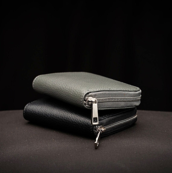 Small Leather Wallet Small Purse Wallet Wallet With Many