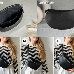 a series of photos showing how to fold a purse