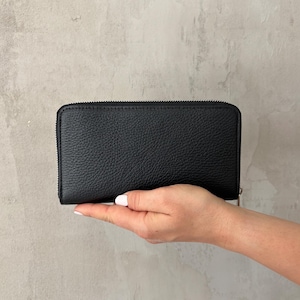 Leather wallet for ladies, personalized purse, wallet with many compartments, purse, wallet, gift girlfriend