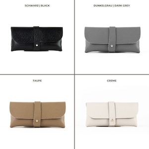 four different types of women's clutches