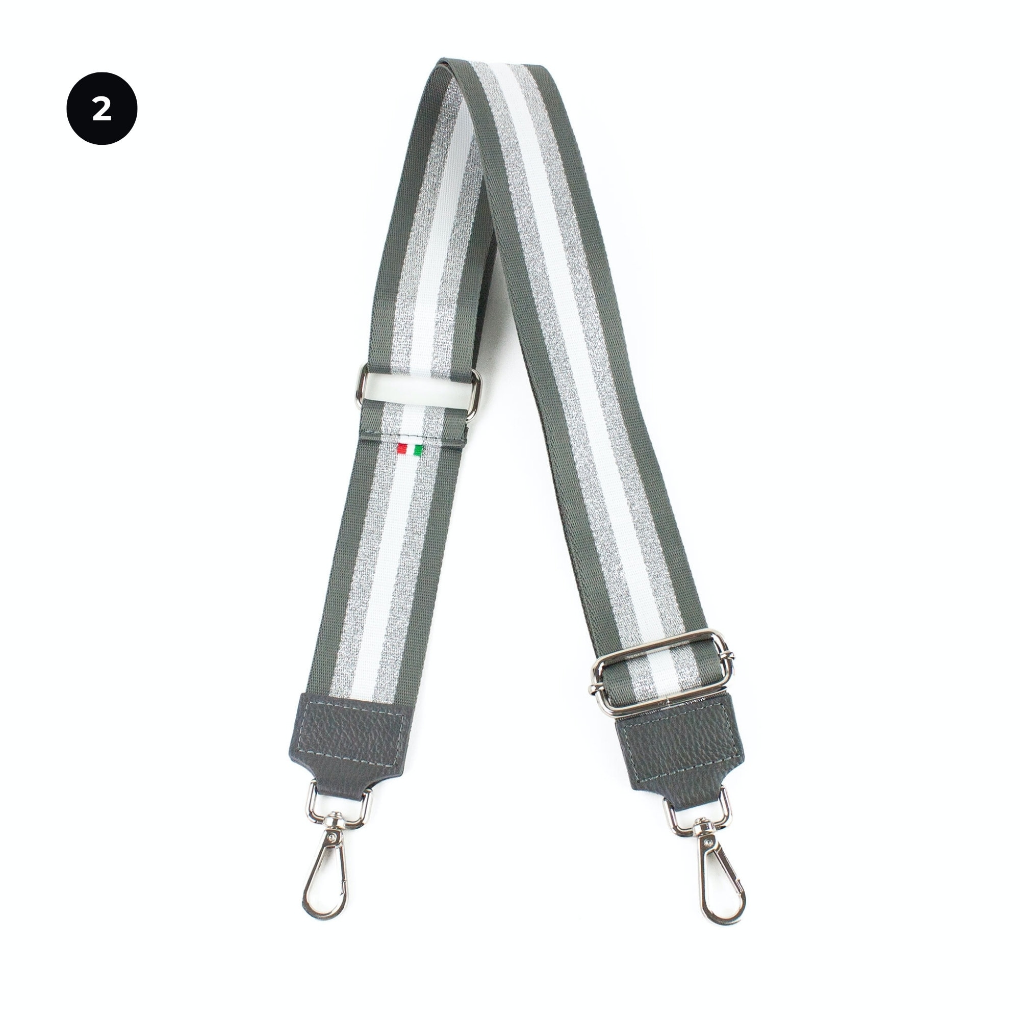 Bibiy familiar × Bibiy. SHOULDER STRAP Mulberry Logo Webbing