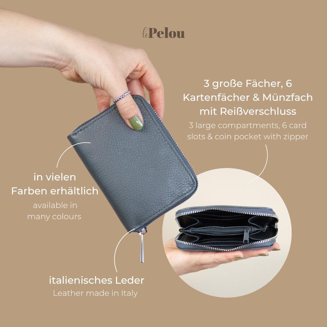 Small Leather Wallet, Small Purse, Wallet, Wallet With Many