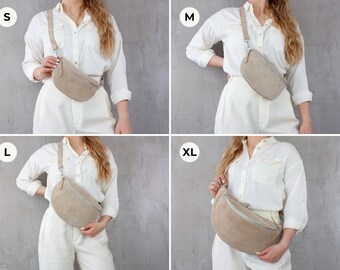 Coyseio SUEDE BELT BAG BROWN ベルト バッグ