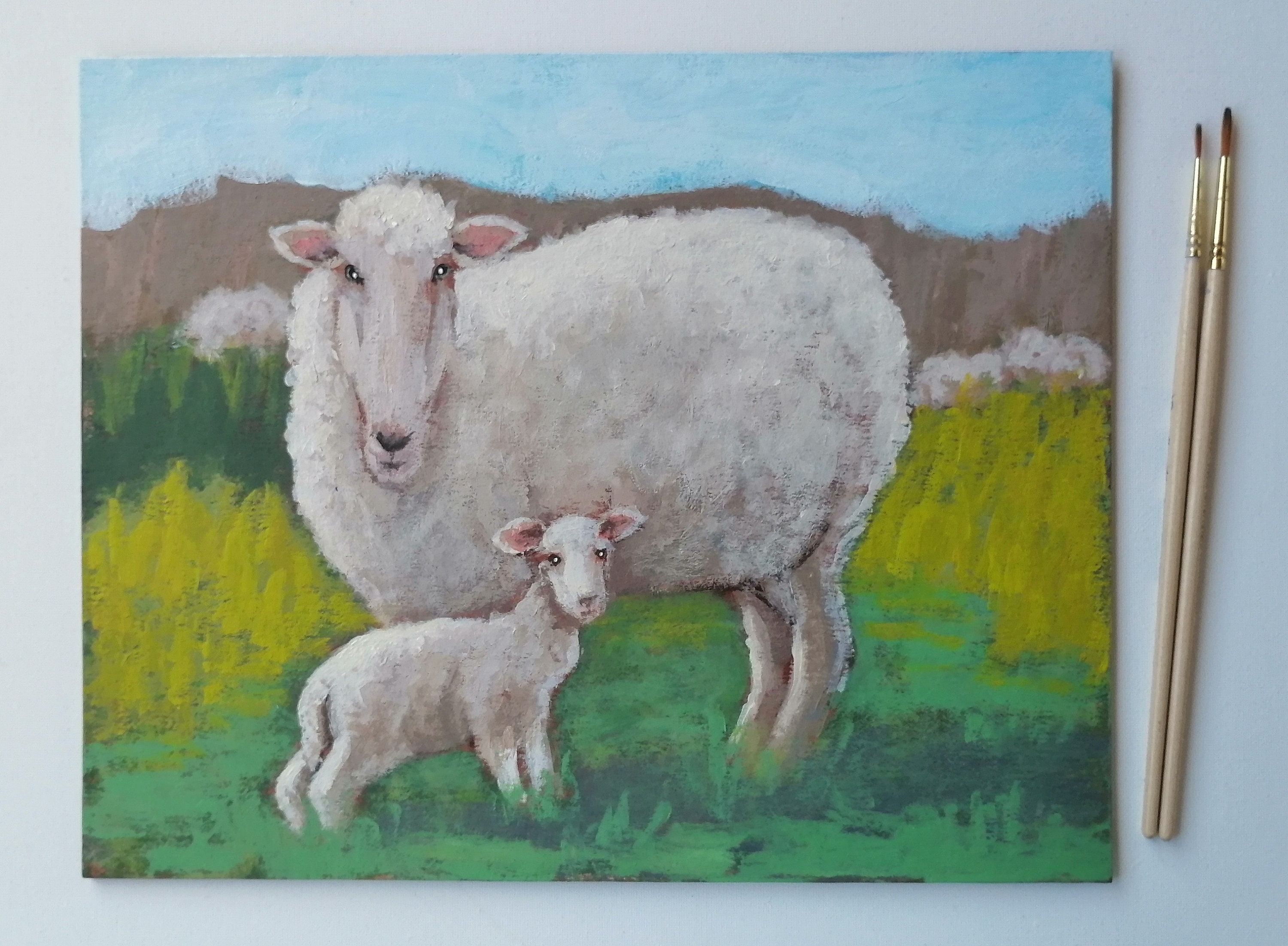 Animal Painting - Etsy Animal Painting - Etsy