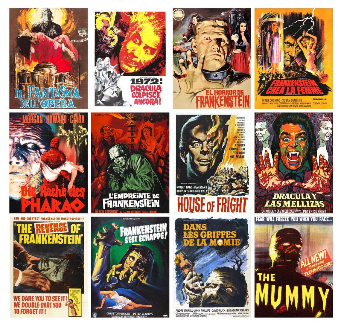 Wall Calendar 2023 12 Pages 8x11 Vampires Horror - Etsy Australia