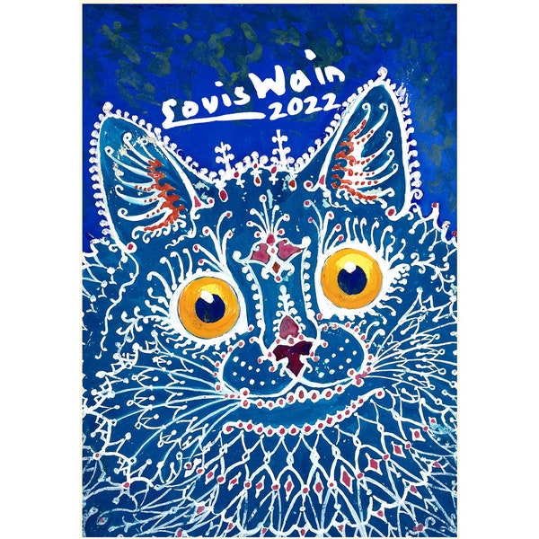 Louis Wain Cats Calendar Etsy