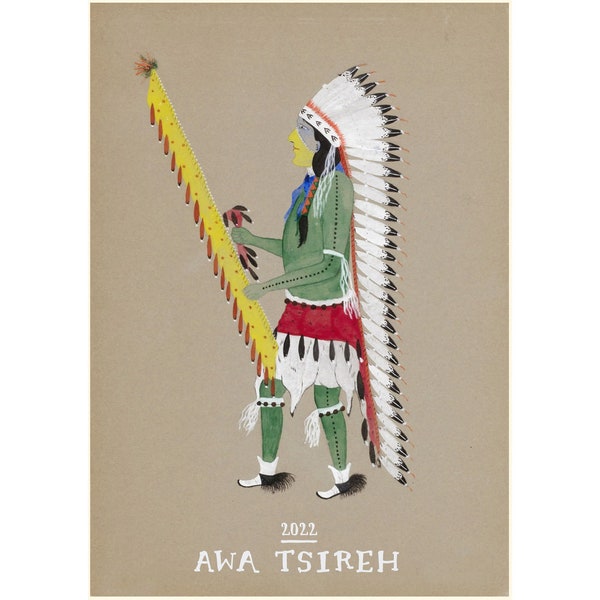 2022 Native American Calendar Etsy UK
