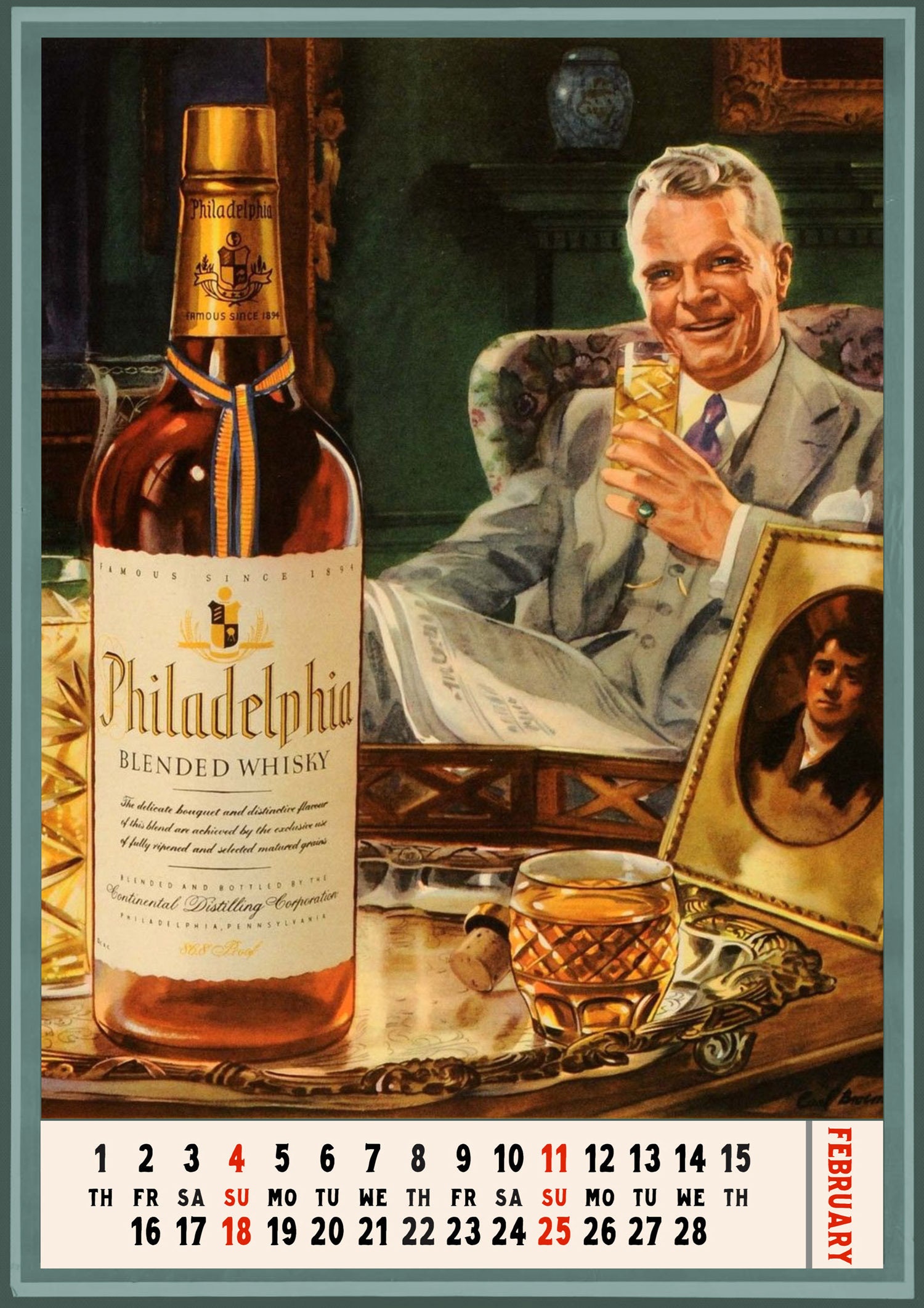 Wall Calendar 2023 12 Pages 8x11 Whiskey Scotch - Etsy Ireland