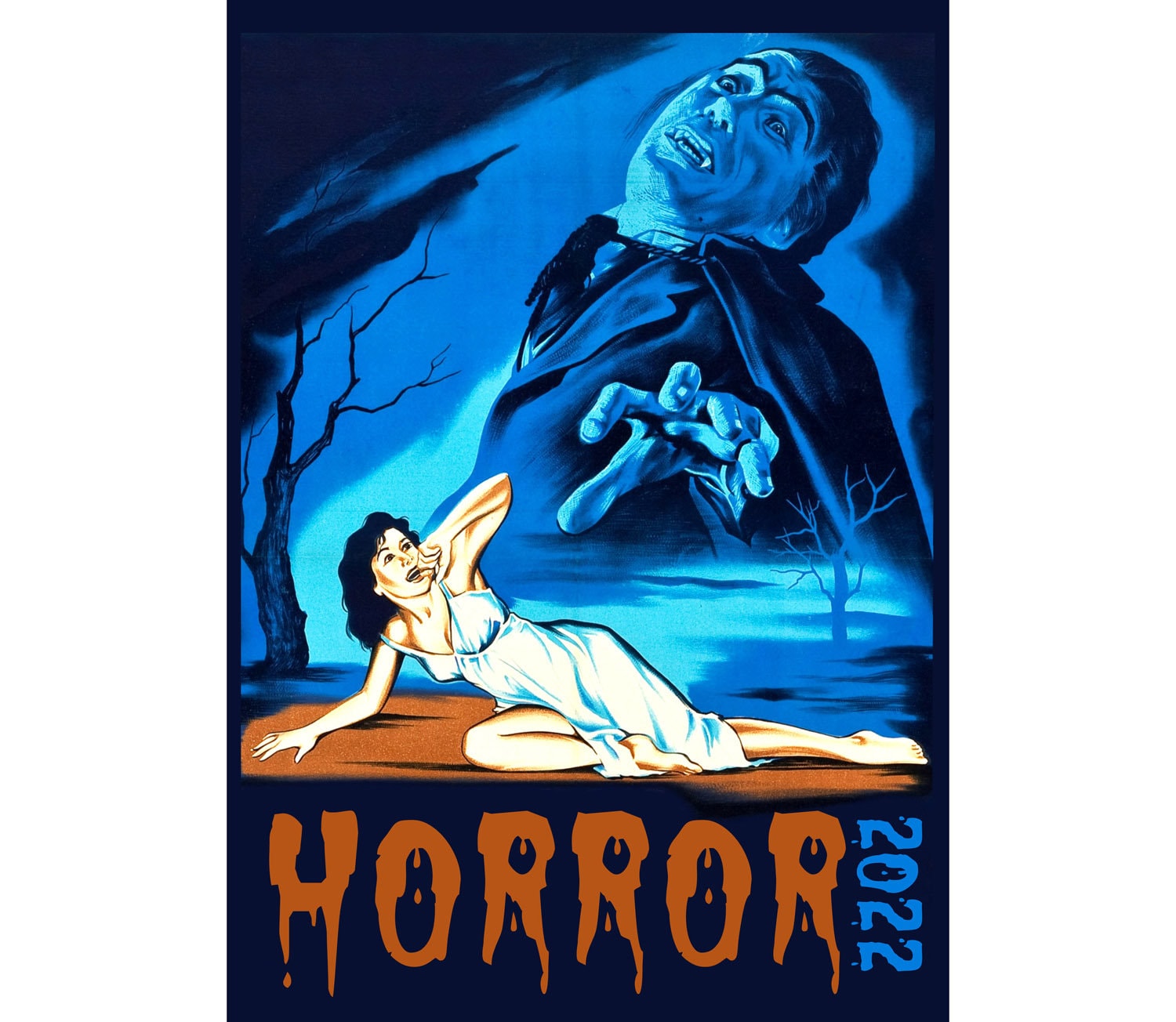 Wall Calendar 2022 12 Pages 8X11 Vampires Horror | Etsy