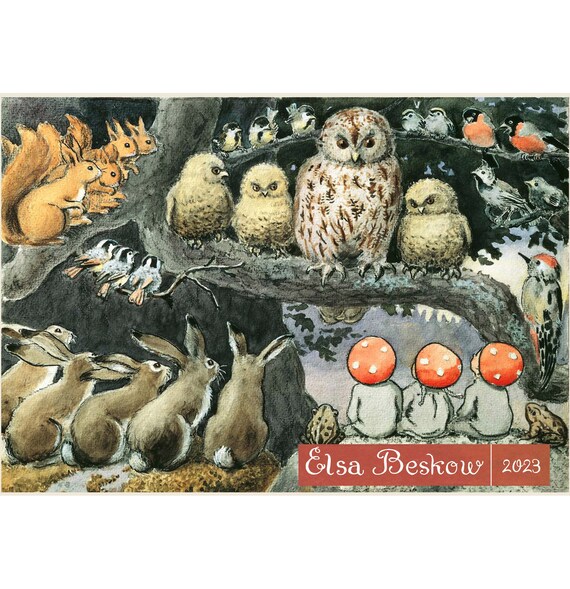 wall-calendar-2023-12-pages-8x11-small-forest-etsy-finland