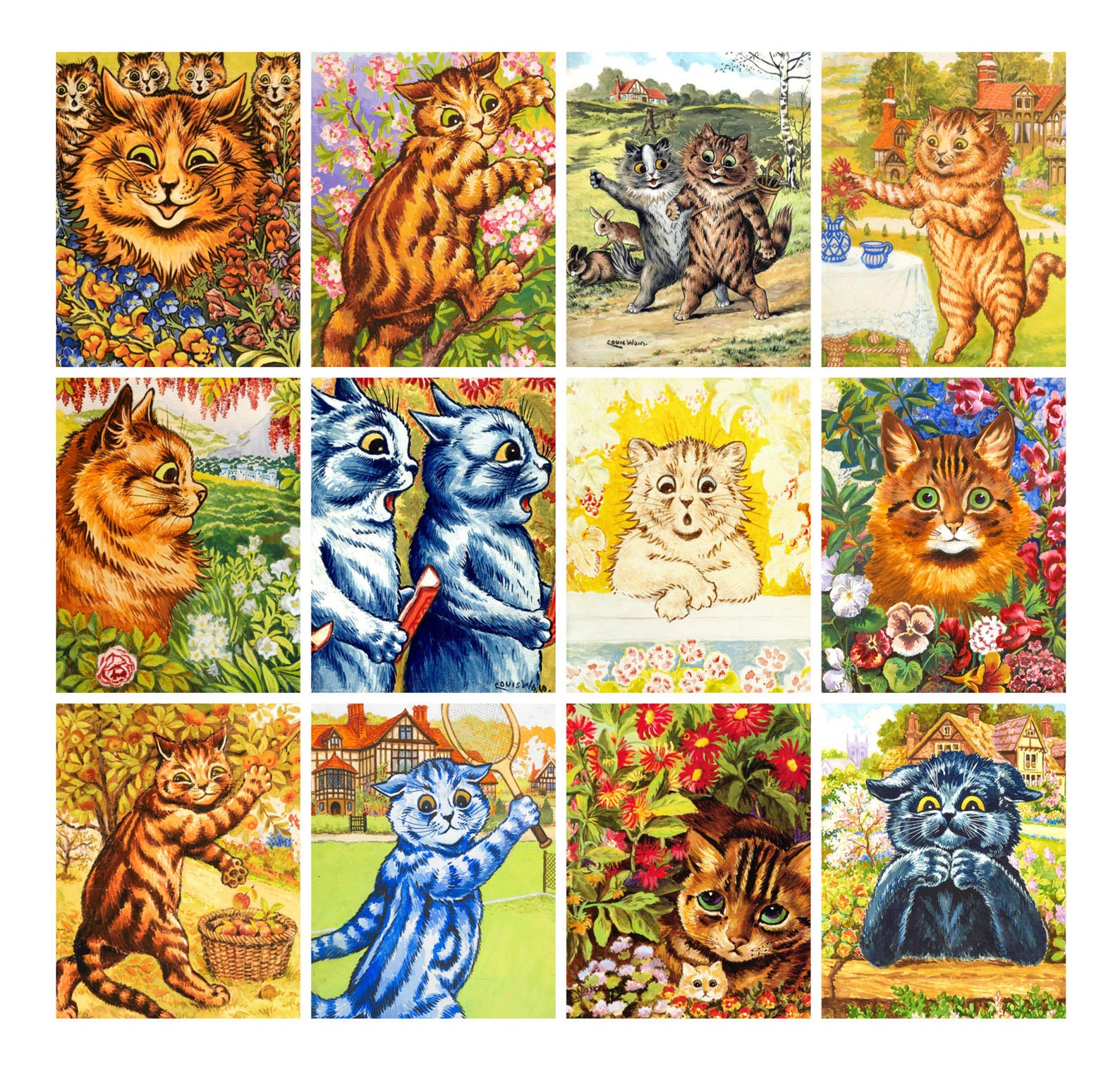 Wall Calendar 2023 12 Pages 8x11 A CATS LIFE - Etsy