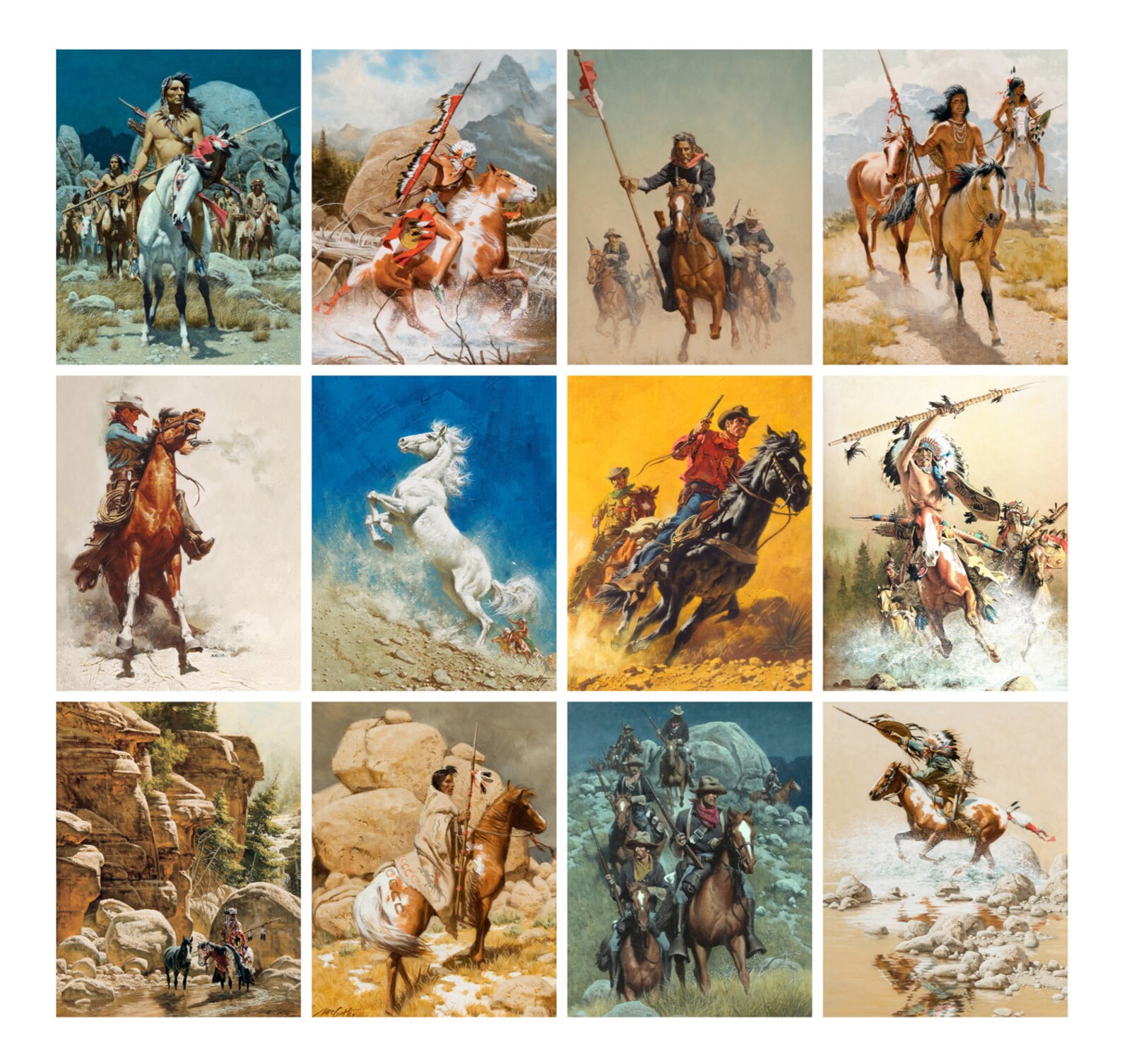 Wall Calendar 2022 12 pages 8x11 Native American Etsy