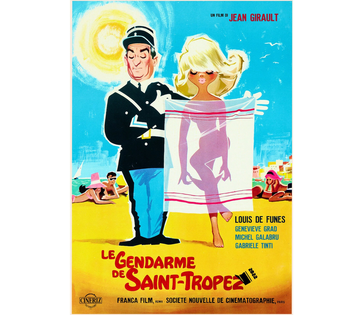 Wall Calendar 22 12 Pages 8x11 Louis De Funes Etsy