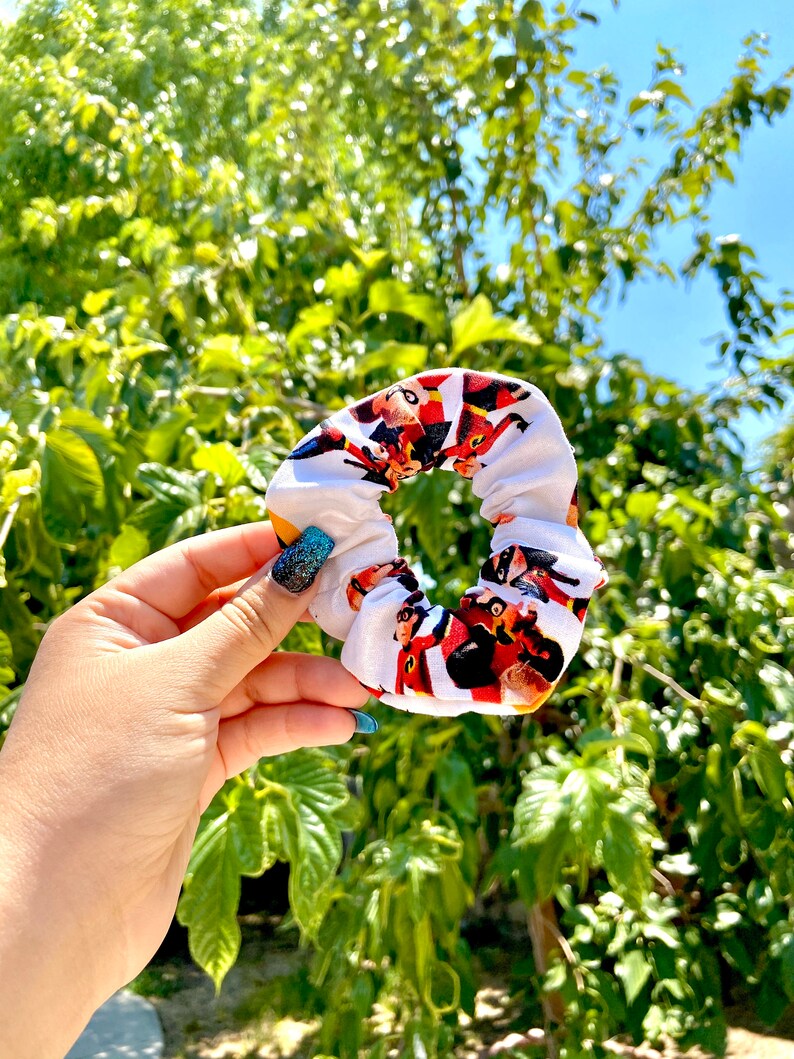 Scrunchie The Supers The Incredibles Hair Accessories Custom Daytime Hair Tie Colorful Hair Accessories Scrunchies BT21