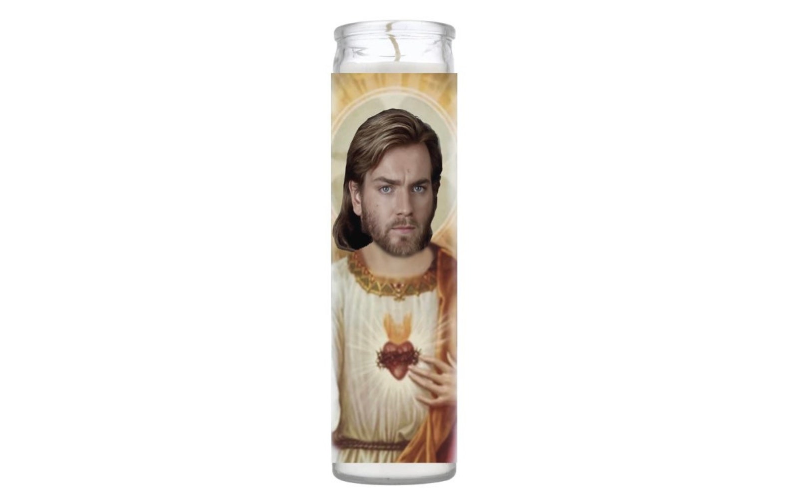 Obi Wan Kenobi Prayer Candle Etsy