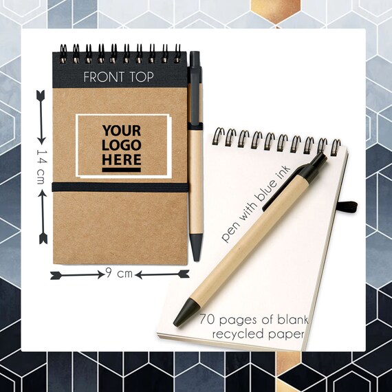 Pack of 20 Custom mini Notebook Personalized corporate Etsy