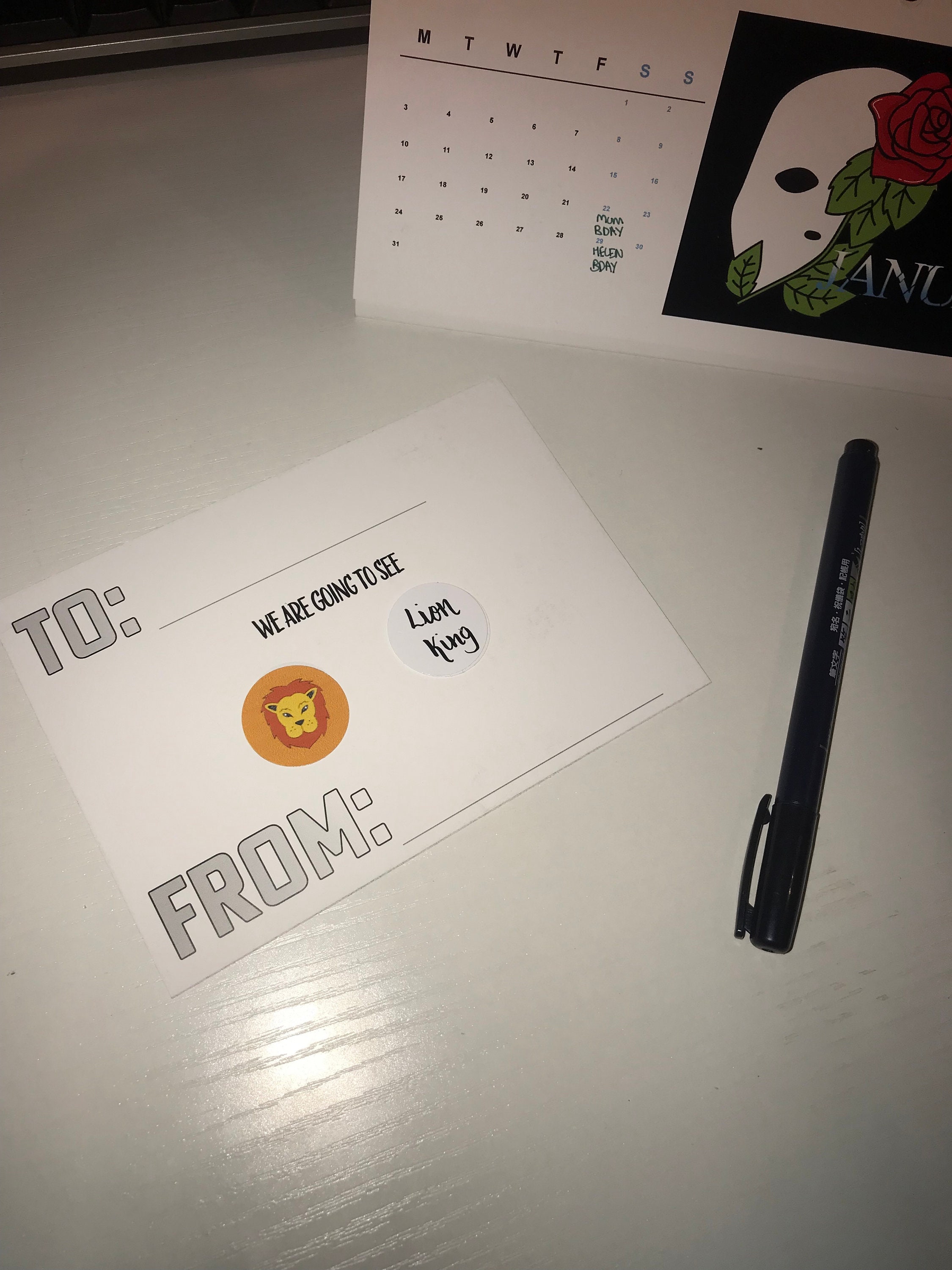 Musical Scratch off Ticket Etsy UK