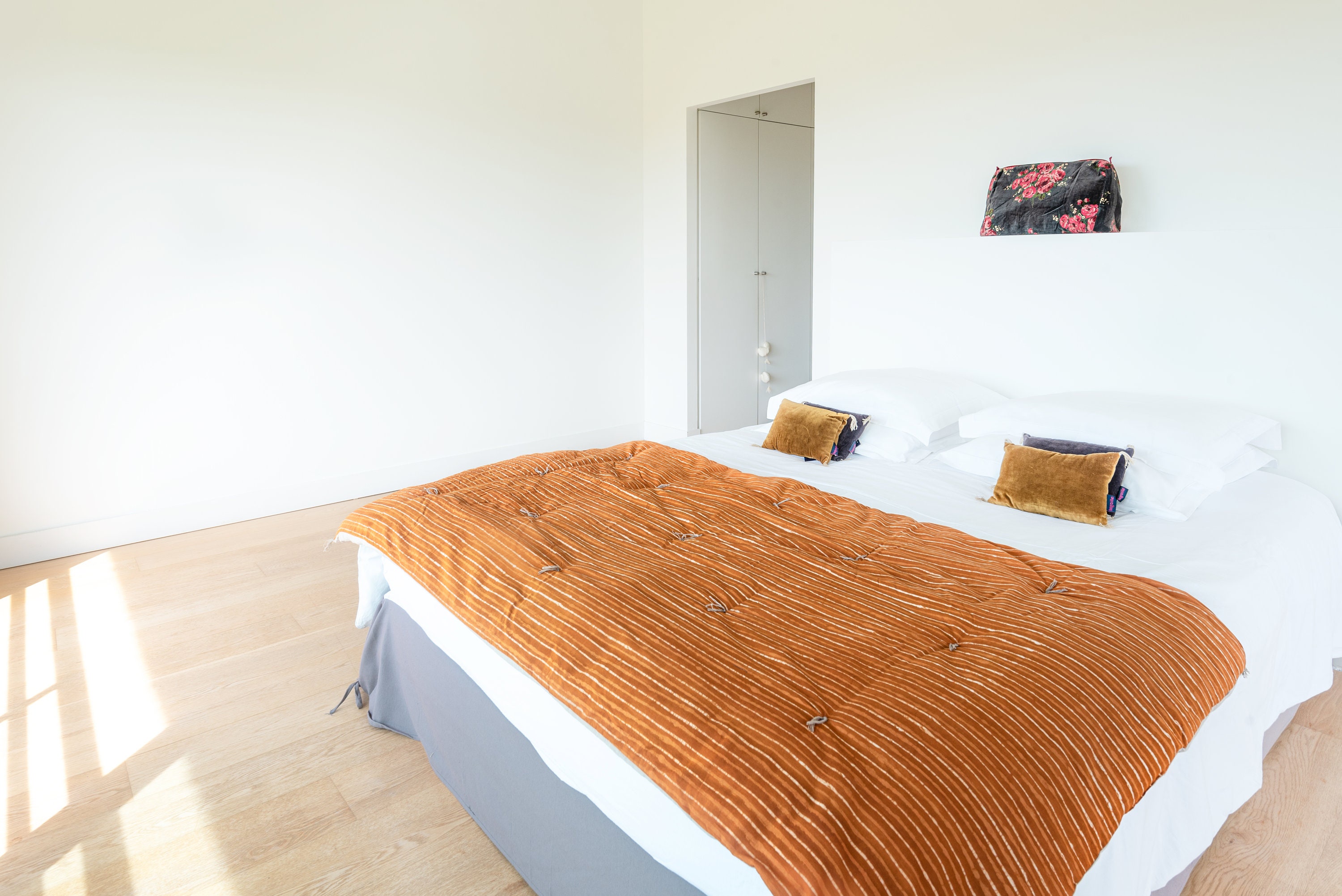 Bout de Lit Block Print