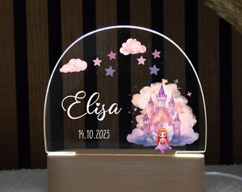 Nachtlicht Baby, Nachtlicht personalisiert, Nachtlampe Baby, Babygeschenk Geburt, Taufgeschenk, Nachtlicht, Geschenk Geburt, Kinderzimmer
