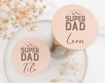Vatertagsgeschenk, Geschenk Vatertag, Vorratsglas Papa, Geschenk für Papa, Nervennahrung, Männergeschenk, Vatertagsgeschenk personalisiert