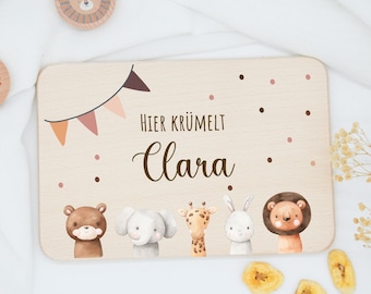 Gepersonaliseerde plank, ontbijtplank kind, plank, babycadeau, geboortecadeau, doopcadeau, doop, baby, geboorte, kinderen