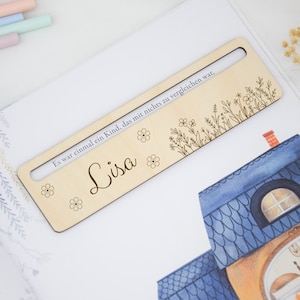Aide à la lecture, aide à la lecture personnalisée, cadeau de scolarisation, marque page enfant, introduction à l'école, règle, rentrée scolaire, aide à la lecture enfant