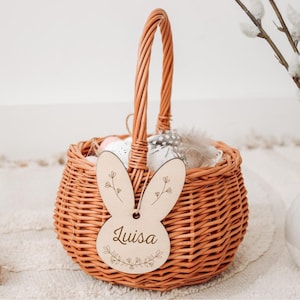 Easter basket for children personalized with Easter pendant, Easter basket for children, Easter basket, Easter gifts, Easter pendant, Easter nest, Easter basket