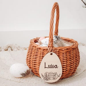 Easter basket for children personalized with Easter pendant, Easter basket for children, Easter basket, Easter gifts, Easter pendant, Easter nest, Easter basket