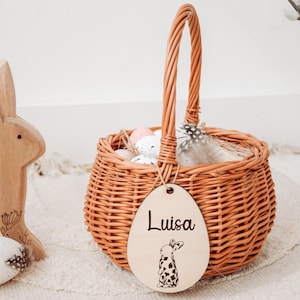 Easter basket for children personalized with Easter pendant, Easter basket for children, Easter basket, Easter gifts, Easter pendant, Easter nest, Easter basket