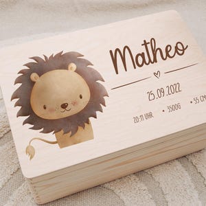 Erinnerungskiste Baby, Erinnerungskiste, Babygeschenke, Taufgeschenk, Geschenk Geburt, Erinnerungsbox, Babygeschenk Geburt, Holzkiste, Baby