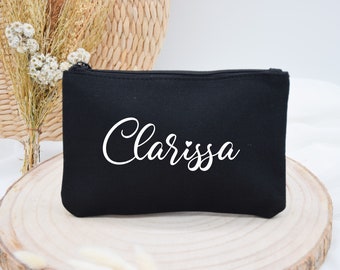 Personalized cosmetic bag with name | personalized toiletry bag | Makeup bag | Gift | Birthday gift mom | Gift idea