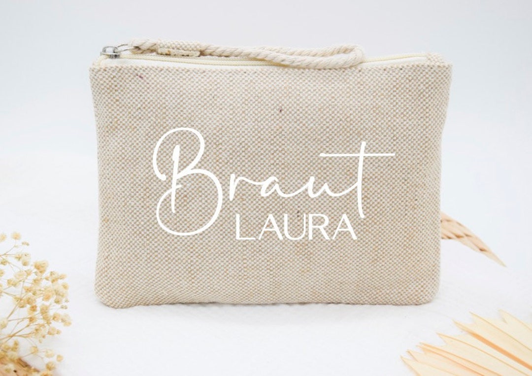 Personalisierte Schminktasche Mit Namen Für Musikliebhaber, Monogramm