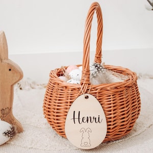 Easter basket for children personalized with Easter pendant, Easter basket for children, Easter basket, Easter gifts, Easter pendant, Easter nest, Easter basket